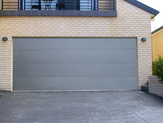 Decovogue Garage Door Flatline Profile Titanium Colour